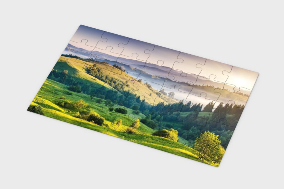 10 Instant Jigsaw Puzzle Mockups Mediamodifier