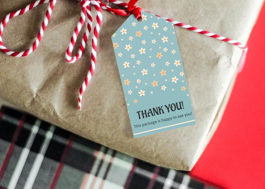 Brand New Gift Tag Mockups For Innovative And Realistic Previews