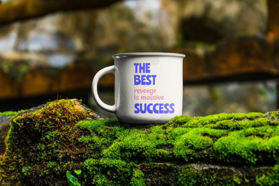 Coffee Mug Design with Motivational Quote | Mediamodifier