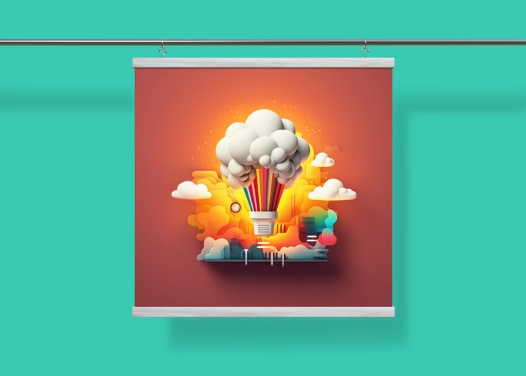 hanging frame Mediamodifier