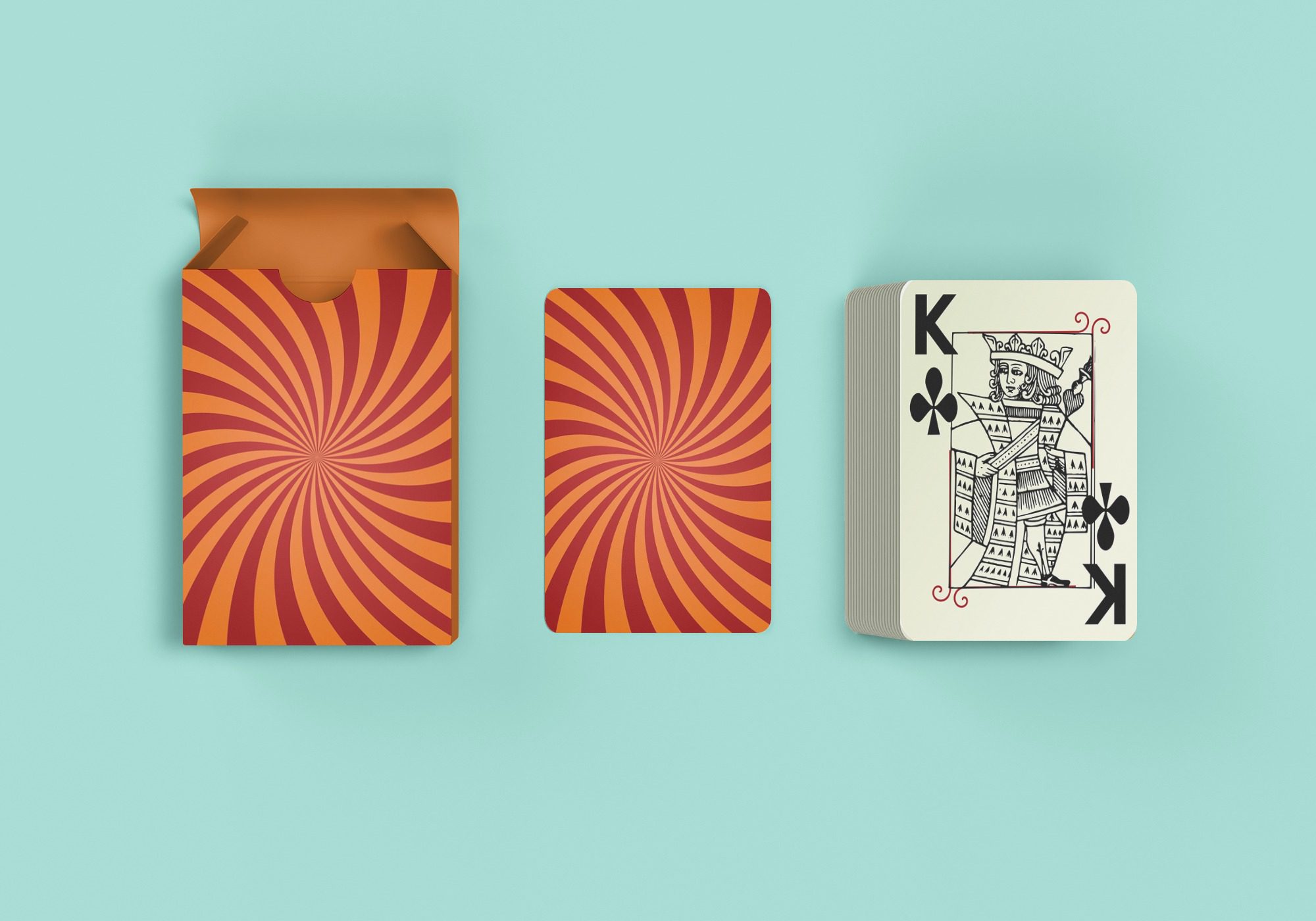 Playing Card Design with Playing Card and Box Mockup Generator Mediamodifier
