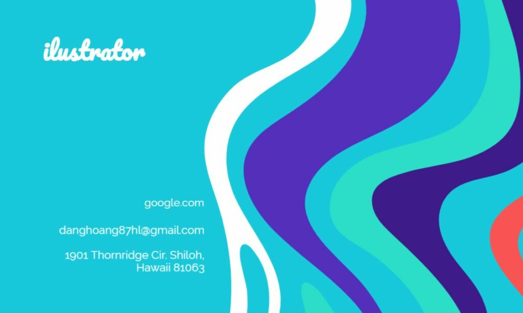 digital business card artist