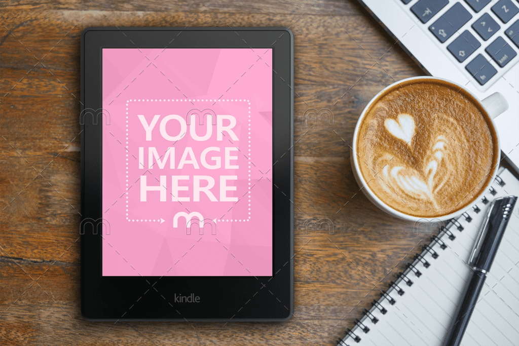 Kindle mockup mockup