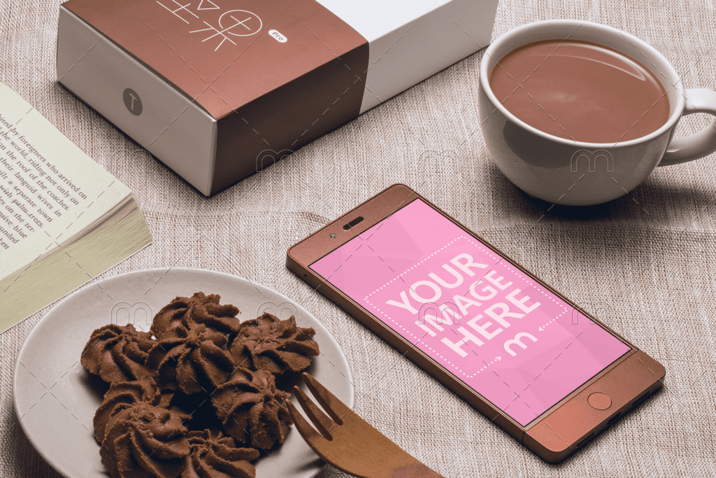 android smartphone screen mockup