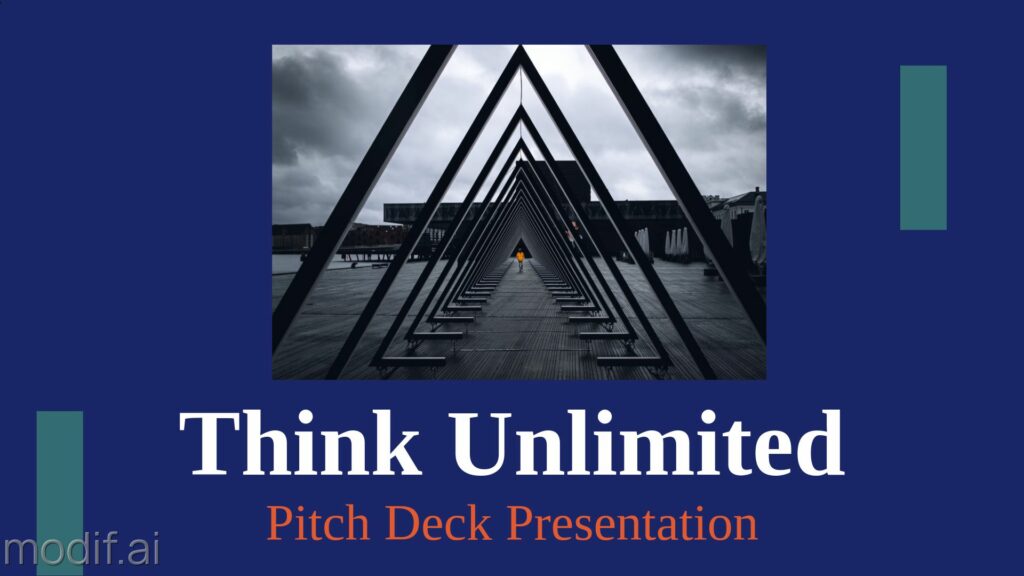 Modern Pitch Deck Presentation Template