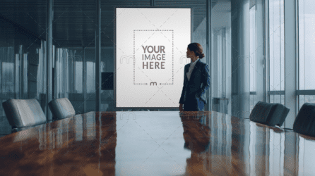 A pitch deck is a visual slide presentation